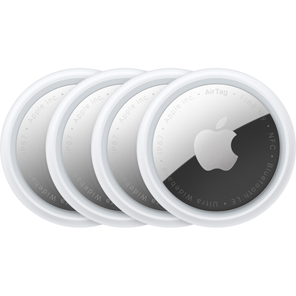 Apple AirTag, Set of 4 Pieces, White MX542AM/A