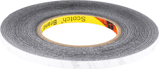 3M-teippi, 8 mm, musta