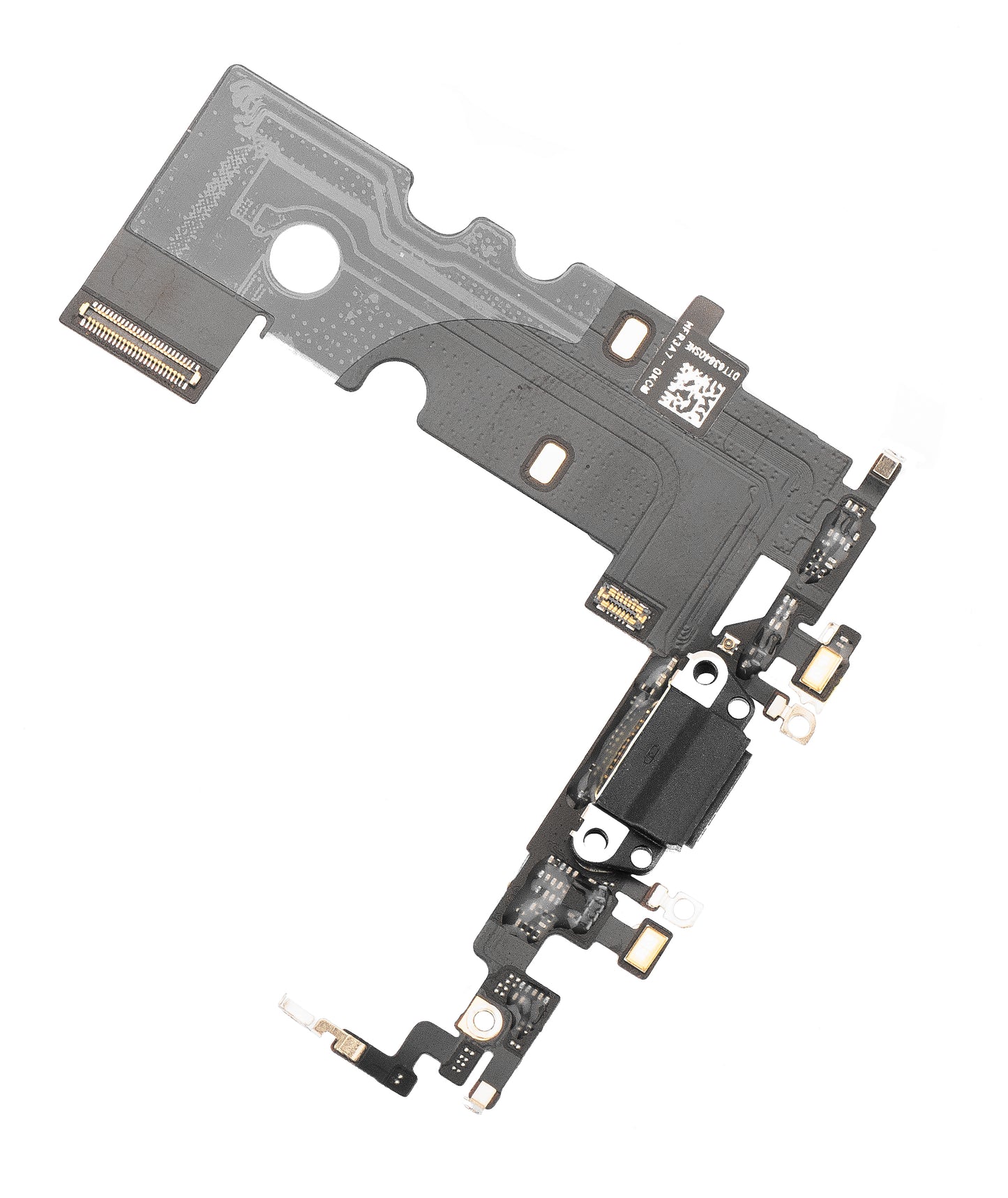 Otsapanta latausliittimellä - Apple iPhone 8 -mikrofoni, musta