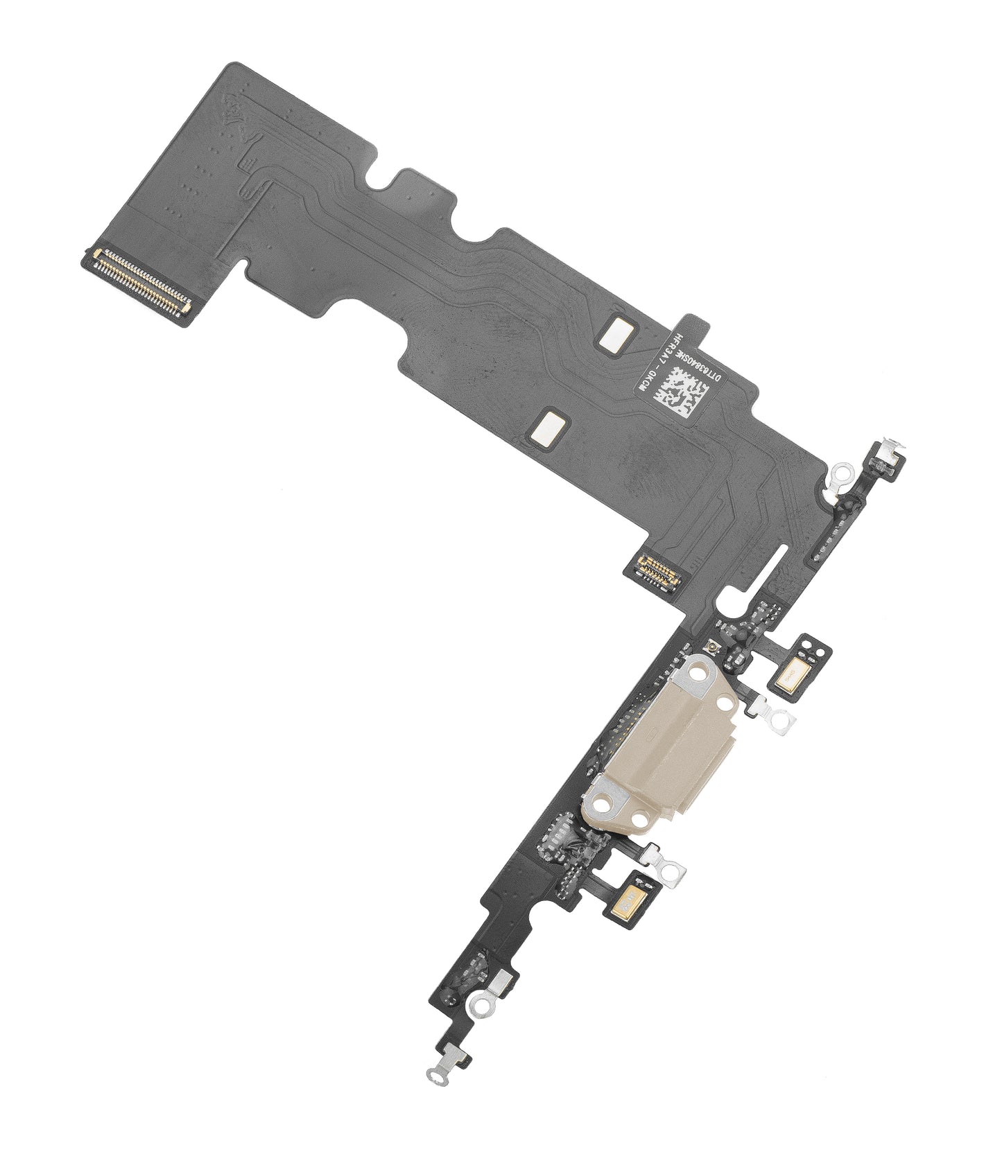 Apple iPhone 8 Plus -mikrofoni - Latausliittimen nauha - Apple iPhone 8 Plus, kultainen
