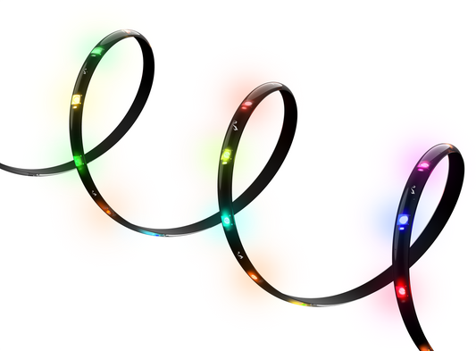 Yeelight Led Strip, 3.5W, OBSID RGBIC, jatko, 1m, musta YLFWD-0026 YLFWD-0026 YLFWD-0026