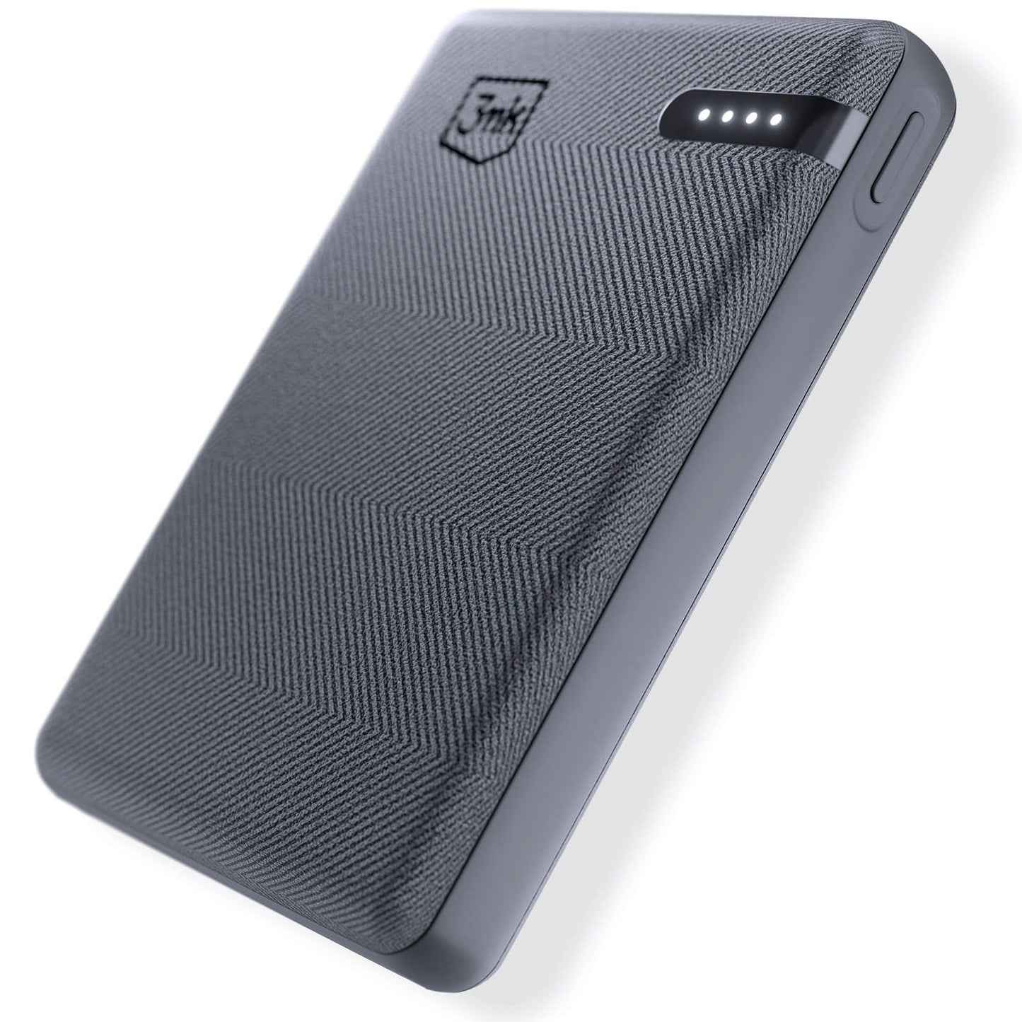 Ulkoinen akku 3MK Pocket, 5000mAh, 12W, 1 x USB-C, Harmaa