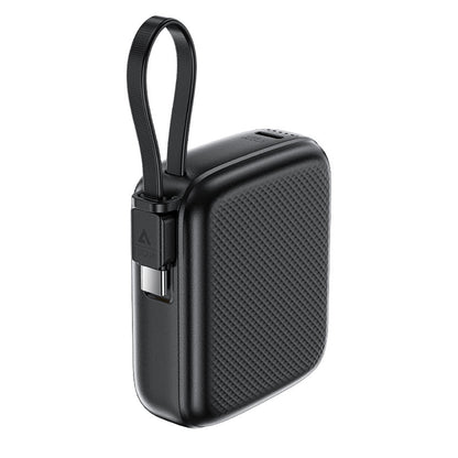 Acefast M15 External Battery, 10000mAh, 20W, PD, 2 x USB-C, Black