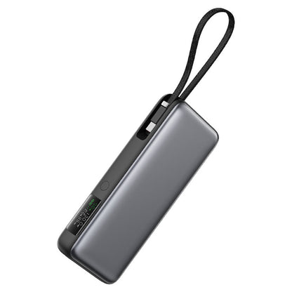 Ulkoinen akku Acefast M22, 20000mAh, 130W, QC + PD, 1 x USB-A - 2 x USB-C, Musta