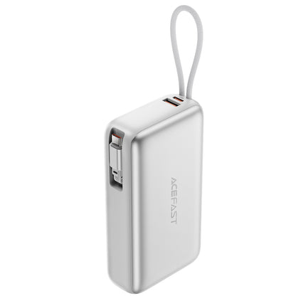 Ulkoinen akku Acefast M34, 20000mAh, 45W, QC + PD, 1 x USB-A - 2 x USB-C, Hopea