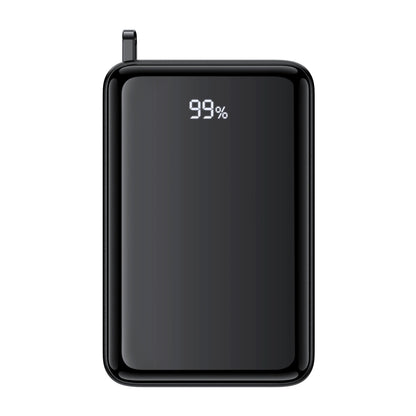 Ulkoinen akku Acefast M4, 20000mAh, 67W, PD, 1 x USB-A - 2 x USB-C, Musta