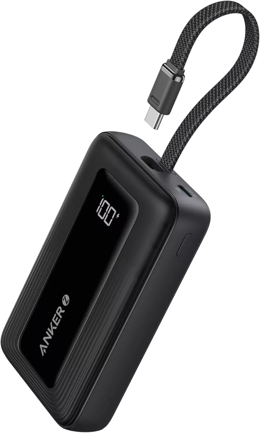 Anker Zolo ulkoinen akku, 20000mAh, 30W, QC + PD, 1 x USB-A - 2 x USB-C, Musta, Uudelleensuljettu A1689H11
