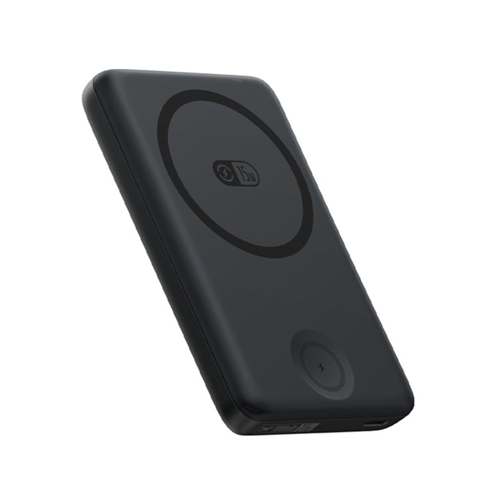 Ulkoinen akku Baseus Bank EnerFill FT11, 10000mAh, 27W, PD + QI + FQI, 2 x QI - 1 x USB-C, Musta P1008210G123-00