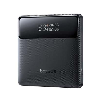Ulkoinen akku Baseus Blade H1, 20000mAh, 100W, QC + PD, 2 x USB-A - 2 x USB-C, Musta