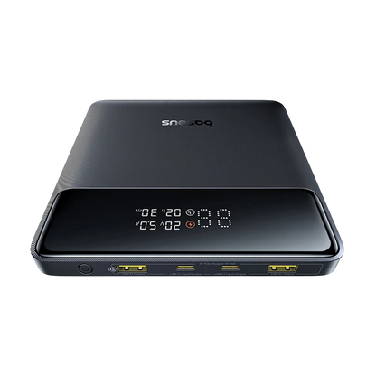 Ulkoinen akku Baseus Blade H1, 20000mAh, 100W, QC + PD, 2 x USB-A - 2 x USB-C, Musta