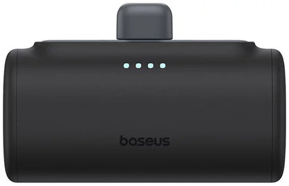 Baseus Compact Ulkoinen Akku, 5000mAh, 20W, PD, 2 x USB-C, Musta P10068306113-00