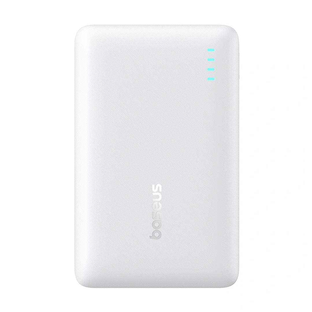 Baseus EnerFill FP21 Ulkoinen Akku, 10000mAh, 22.5W, QC + PD, 1 x USB-A - 2 x USB-C, Valkoinen P1008210D213-00