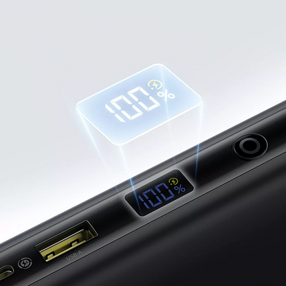 Baseus EnerFill FC41 Ulkoinen Akku, 20000mAh, 100W, QC + PD, 1 x USB-A - 3 x USB-C, Musta E0028N03