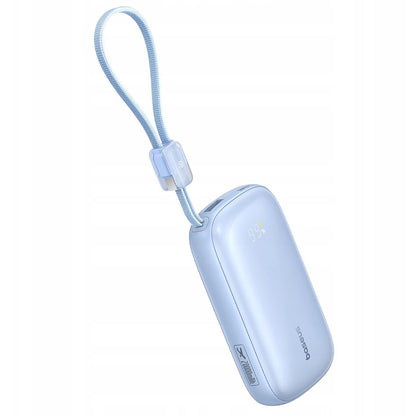 Baseus EnerFill FC21 Qpow 3 Ultra ulkoinen akku, 10000mAh, 45W, QC + PD, 1 x USB-A - 1 x USB-C, Sininen E0027Q03