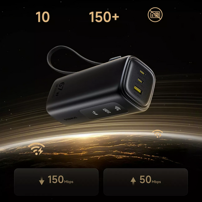 Baseus EnerGeek GX11 ulkoinen akku, 20000mAh, 67W, QC + PD, 1 x USB-A - 2 x USB-C, Musta E0025701
