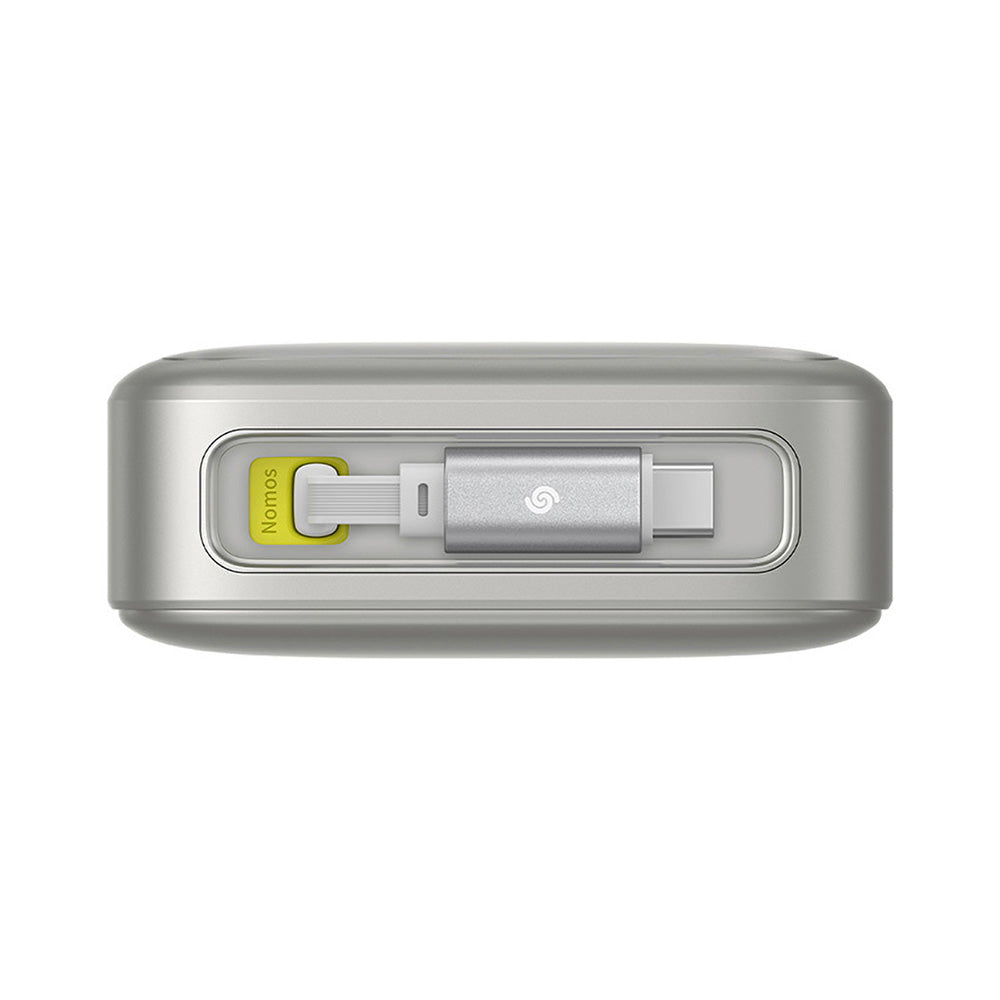 Ulkoinen akku Baseus Free2Pull, 20000mAh, 65W, PD, 2 x USB-C, Harmaa P10073700843-00