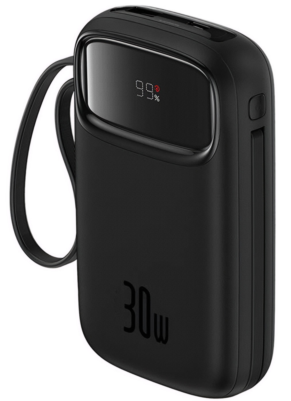 Baseus Qpow2 External Battery, 20000mAh, 30W, QC + PD, 1 x USB-A - 3 x USB-C, Black P10055009113-00