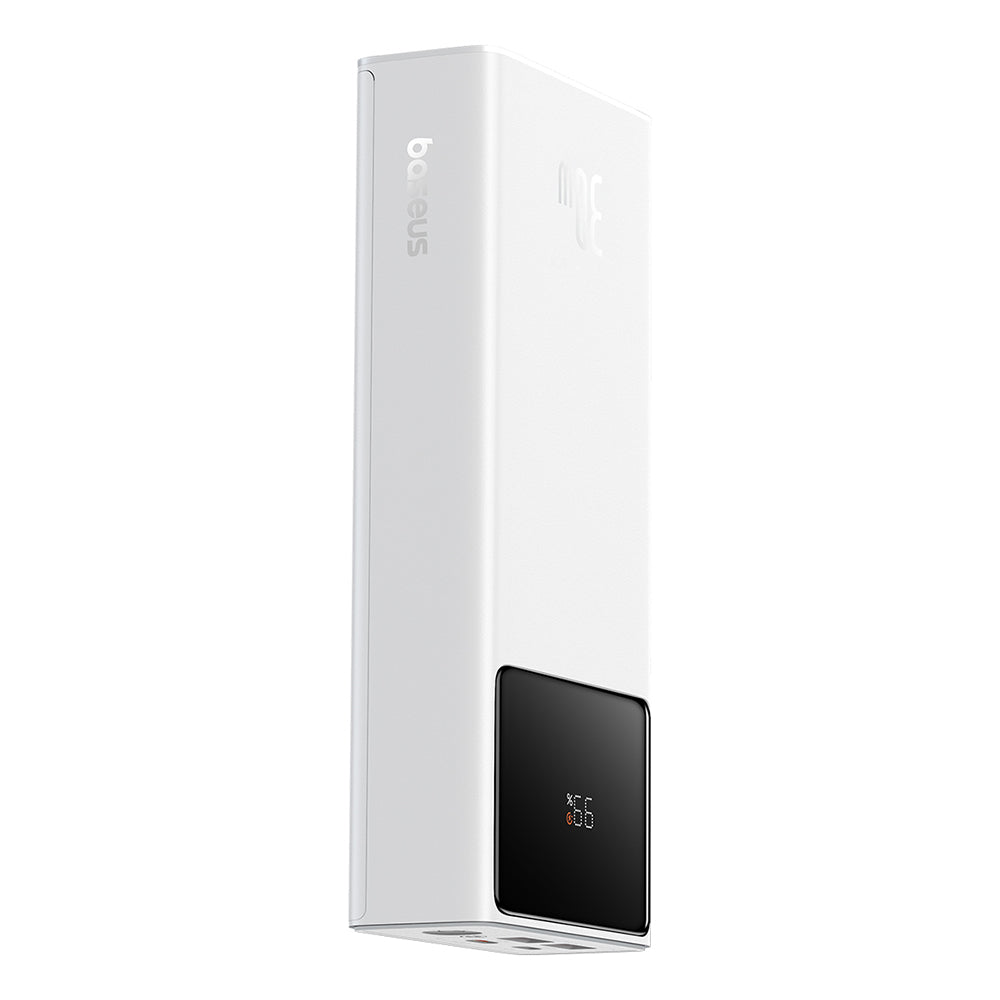 Ulkoinen akku Baseus Star Lord, 20000mAh, 30W, QC + PD, 1 x USB-C - 2 x USB-A, Valkoinen P10022904213-00