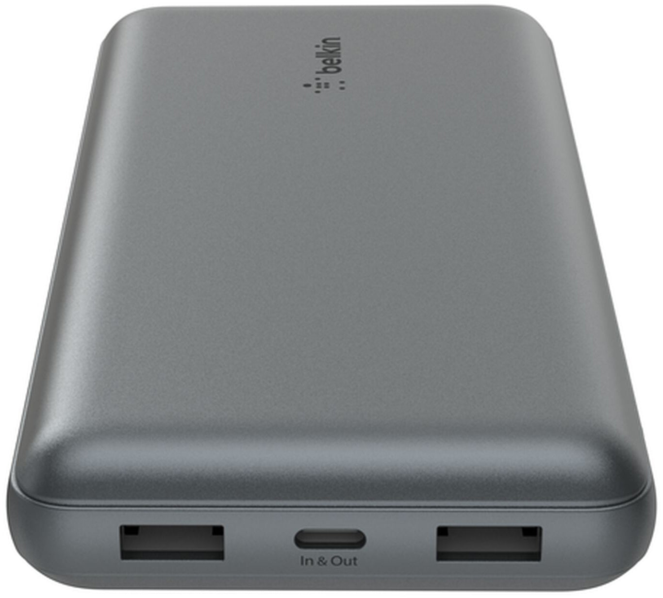 Belkin BoostCharge Pro Ulkoinen Akku, 20000mAh, 15W, 1 x USB-C - 2 x USB-A, Harmaa BPB012btGY
