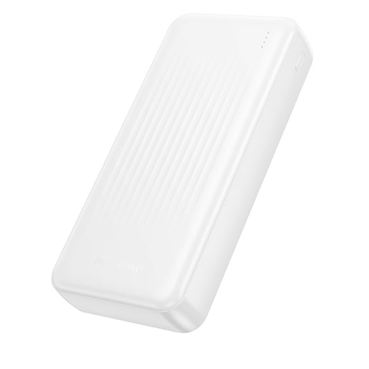 Ulkoinen akku Borofone BJ80A Clever, 20000mAh, 22.5W, QC + PD, 1 x USB-C - 2 x USB-A, Valkoinen