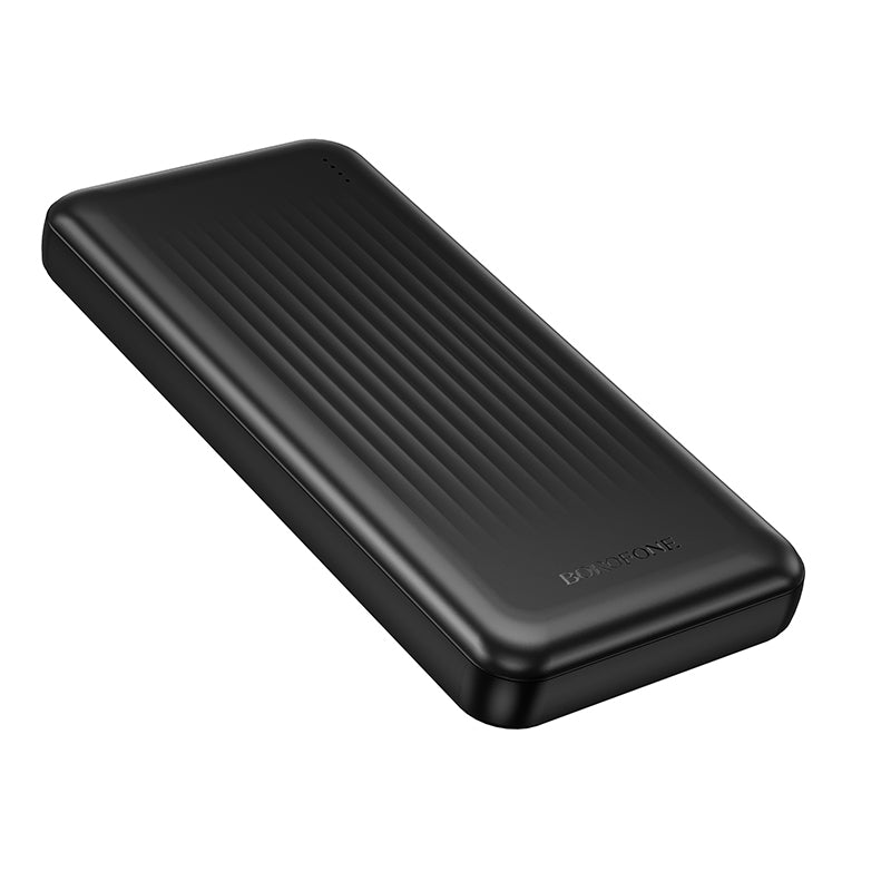 Ulkoinen akku Borofone BJ80A Clever, 10000mAh, 22.5W, QC + PD, 1 x USB-C - 2 x USB-A, Musta