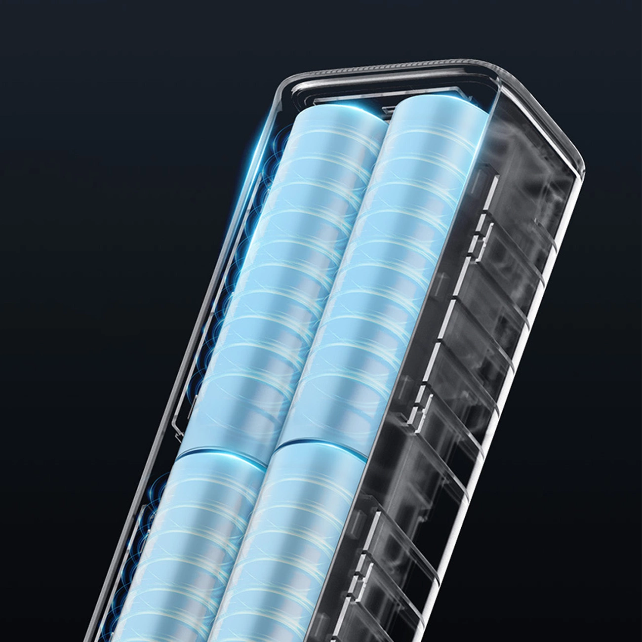 Cuktech Ulkoinen Akku, 10000mAh, 150W, QC + PD, 1 x USB-A - 1 x USB-C, Musta CKPB100PGLBL