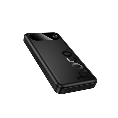 Ulkoinen akku HOCO J154, 10000mAh, 22,5W, QC + PD, 1 x USB-C - 2 x USB-A, Musta