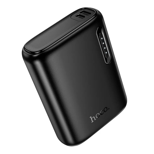 Ulkoinen akku HOCO J158, 5000mAh, 10W, 1 x USB-A, Musta