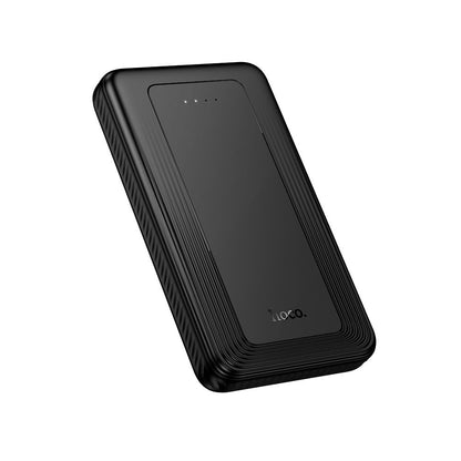 HOCO J165A External Battery, 10000mAh, 10W, 2 x USB-A, Black