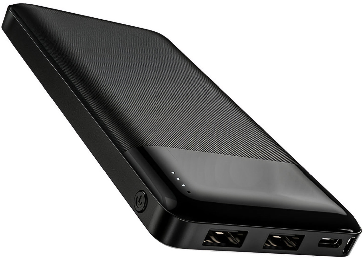 HOCO J72 Ulkoinen Akku, 10000mAh, 10W, 2 x USB-A, Musta