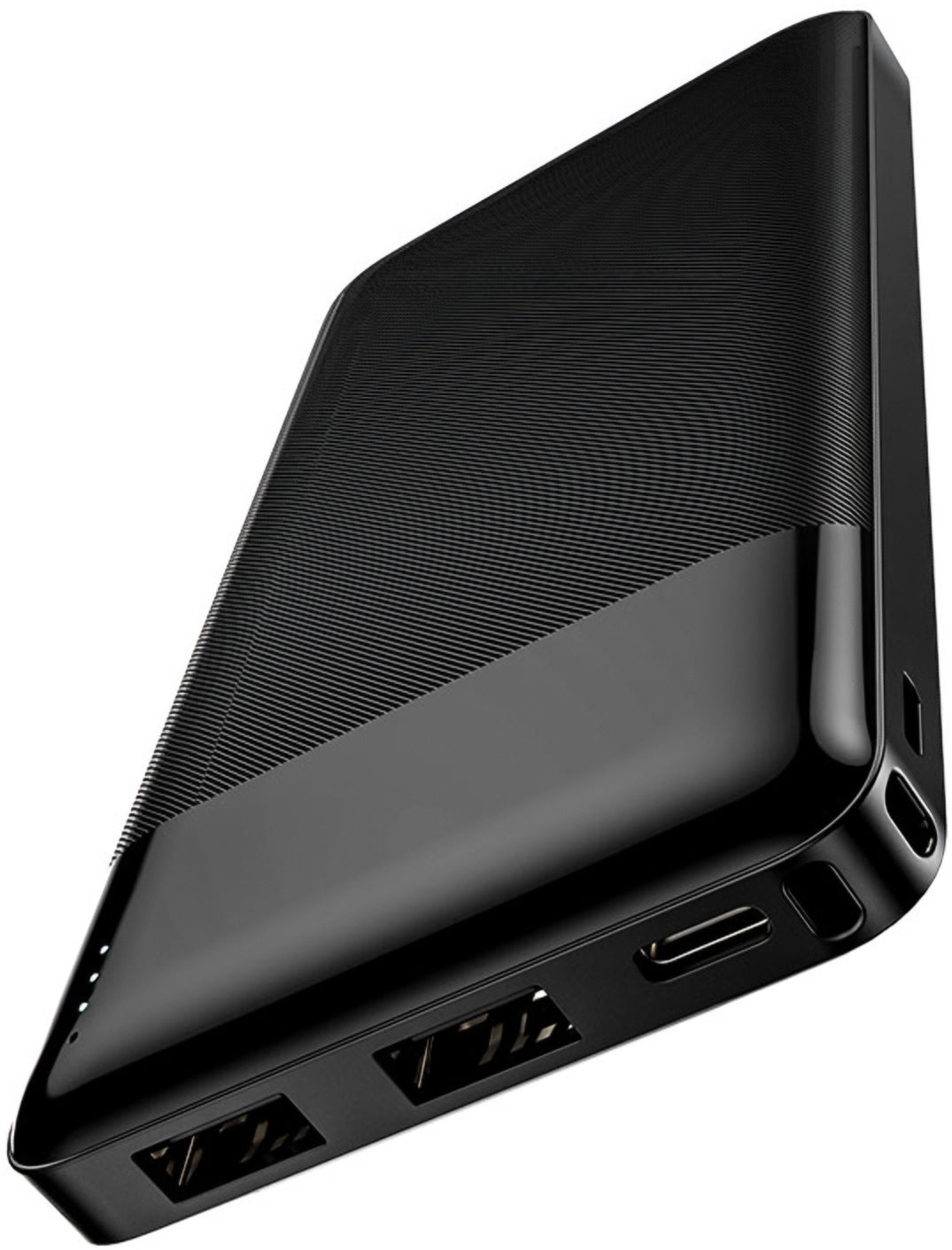 HOCO J72 Ulkoinen Akku, 10000mAh, 10W, 2 x USB-A, Musta