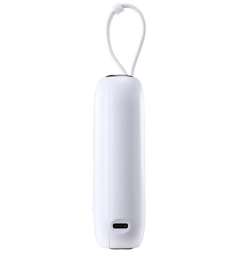 Ulkoinen akku Joyroom Colorful Series JR-L012, 10000mAh, 22.5W, QC + PD, 1 x Lightning - 2 x USB-C, Valkoinen