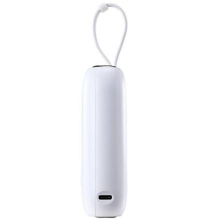 Ulkoinen akku Joyroom Colorful Series JR-L012, 10000mAh, 22.5W, QC + PD, 1 x Lightning - 2 x USB-C, Valkoinen