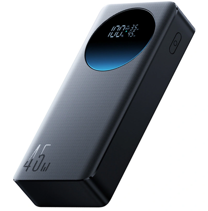 Joyroom JR-PBF02 Pro ulkoinen akku, 20000mAh, 45W, QC + PD, 2 x USB-A - 2 x USB-C, Musta