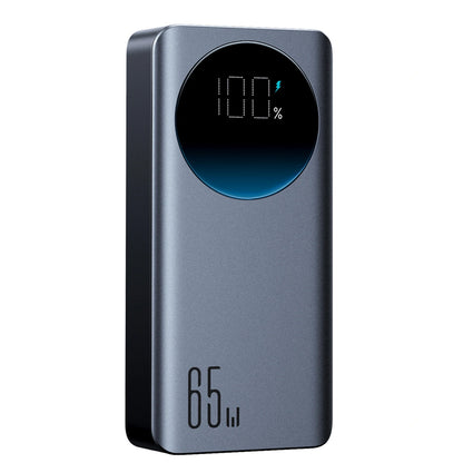 Joyroom JR-PBF05 Pro ulkoinen akku, 30000mAh, 65W, QC + PD, 1 x USB-A - 2 x USB-C, Musta