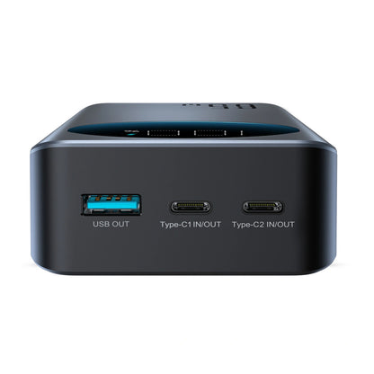 Joyroom JR-PBF05 Pro ulkoinen akku, 30000mAh, 65W, QC + PD, 1 x USB-A - 2 x USB-C, Musta