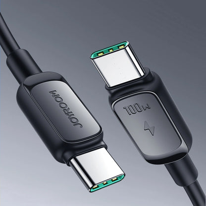 Joyroom JR-PBF05 Pro ulkoinen akku, 30000mAh, 65W, QC + PD, 1 x USB-A - 2 x USB-C, Musta