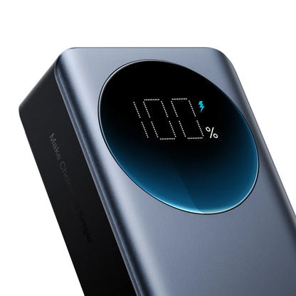 Joyroom JR-PBF05 Pro ulkoinen akku, 30000mAh, 65W, QC + PD, 1 x USB-A - 2 x USB-C, Musta