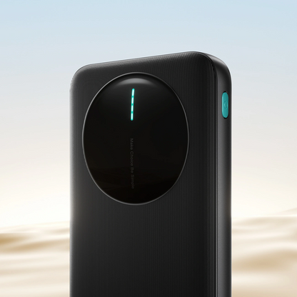 Joyroom JR-PBF12 Pro ulkoinen akku, 10000mAh, 22,5W, QC + PD, 1 x USB-C - 2 x USB-A, Musta
