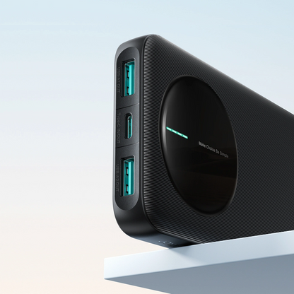Joyroom JR-PBF12 Pro ulkoinen akku, 10000mAh, 22,5W, QC + PD, 1 x USB-C - 2 x USB-A, Musta