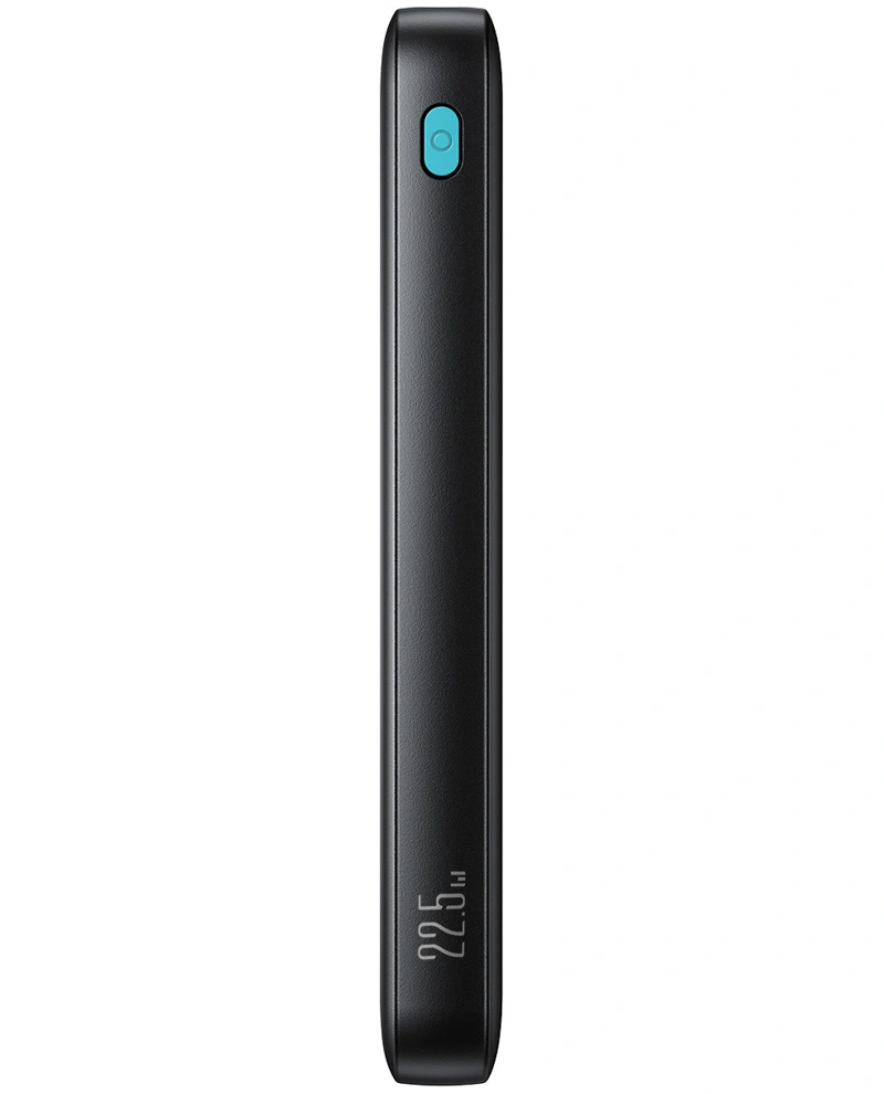 Joyroom JR-PBF12 Pro ulkoinen akku, 10000mAh, 22,5W, QC + PD, 1 x USB-C - 2 x USB-A, Musta