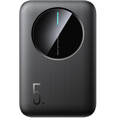 Ulkoinen akku Joyroom JR-PBF13, 5000mAh, 12W, 1 x USB-C - 2 x USB-A, Musta