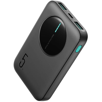 Ulkoinen akku Joyroom JR-PBF13, 5000mAh, 12W, 1 x USB-C - 2 x USB-A, Musta