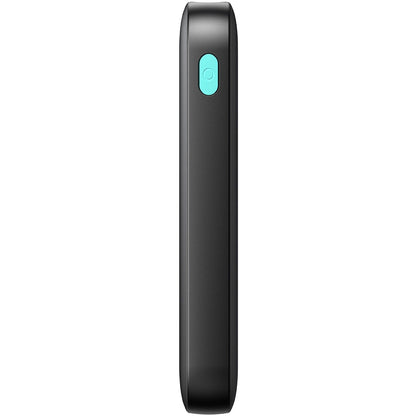 Ulkoinen akku Joyroom JR-PBF13, 5000mAh, 12W, 1 x USB-C - 2 x USB-A, Musta