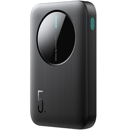 Ulkoinen akku Joyroom JR-PBF13, 5000mAh, 12W, 1 x USB-C - 2 x USB-A, Musta