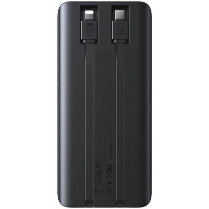 Ulkoinen akku Joyroom JR-PBF19, 10000mAh, 22.5W, QC + PD, 1 x Lightning - 1 x USB-A - 2 x USB-C, Musta