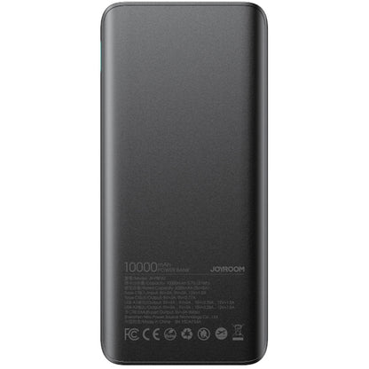 Ulkoinen akku Joyroom JR-PBF20, 10000mAh, 25W, QC + PD, 1 x USB-C - 2 x USB-A, Musta