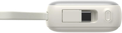 Ulkoinen akku Joyroom JR-PBF27, 10000mAh, 22.5W, PD, 1 x Lightning - 2 x USB-C, Valkoinen