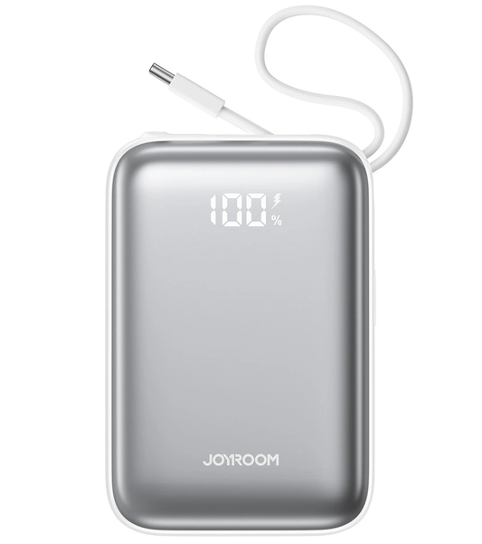 Ulkoinen akku Joyroom JR-PBF29, 20000mAh, 22.5W, QC + PD, 1 x Lightning - 2 x USB-C, Valkoinen