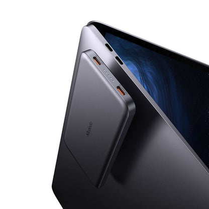 McDodo MC-3781 Meta External Battery, 10000mAh, 20W, PD, 2 x USB-C, Black